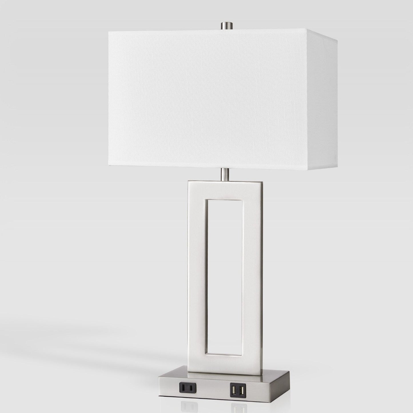 Ensemble de 22 lampes de table USB grises à commande tactile