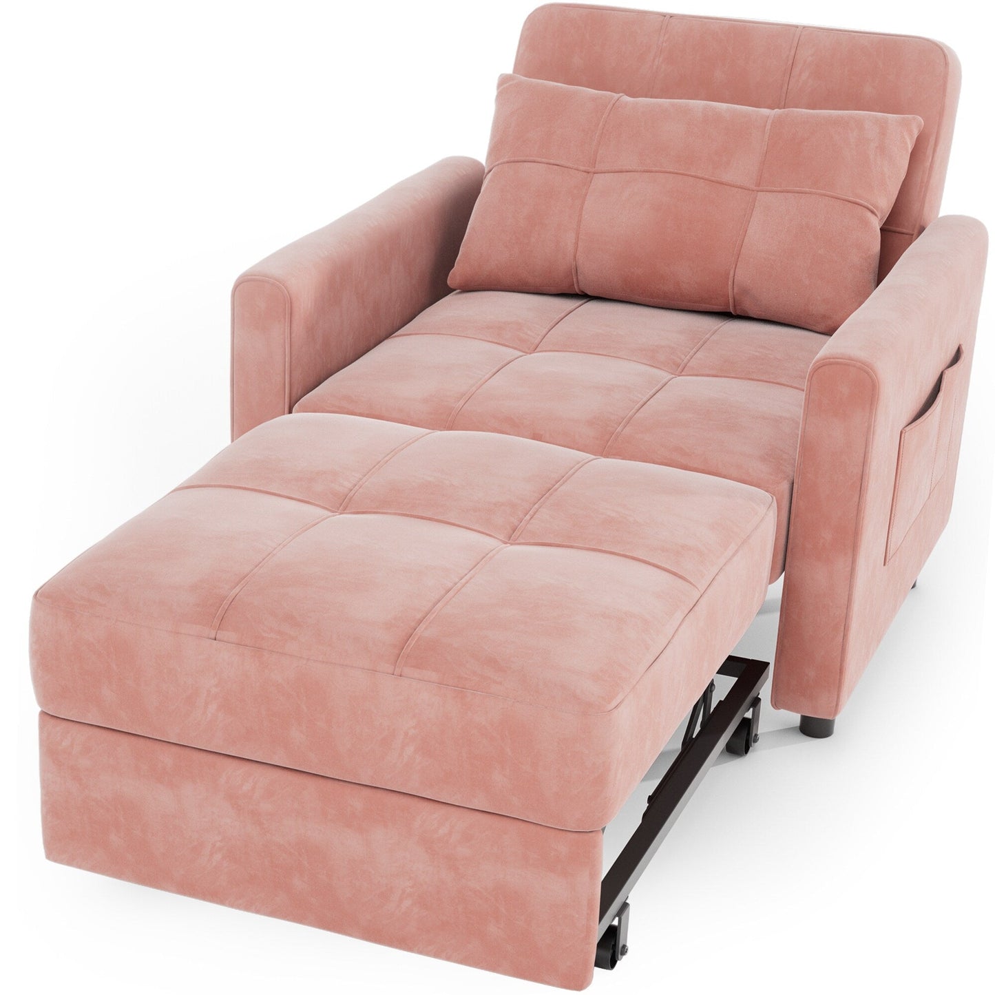 Canapé-lit 3 en 1 réglable, canapé-lit gigogne, convertible et pliable pour salon