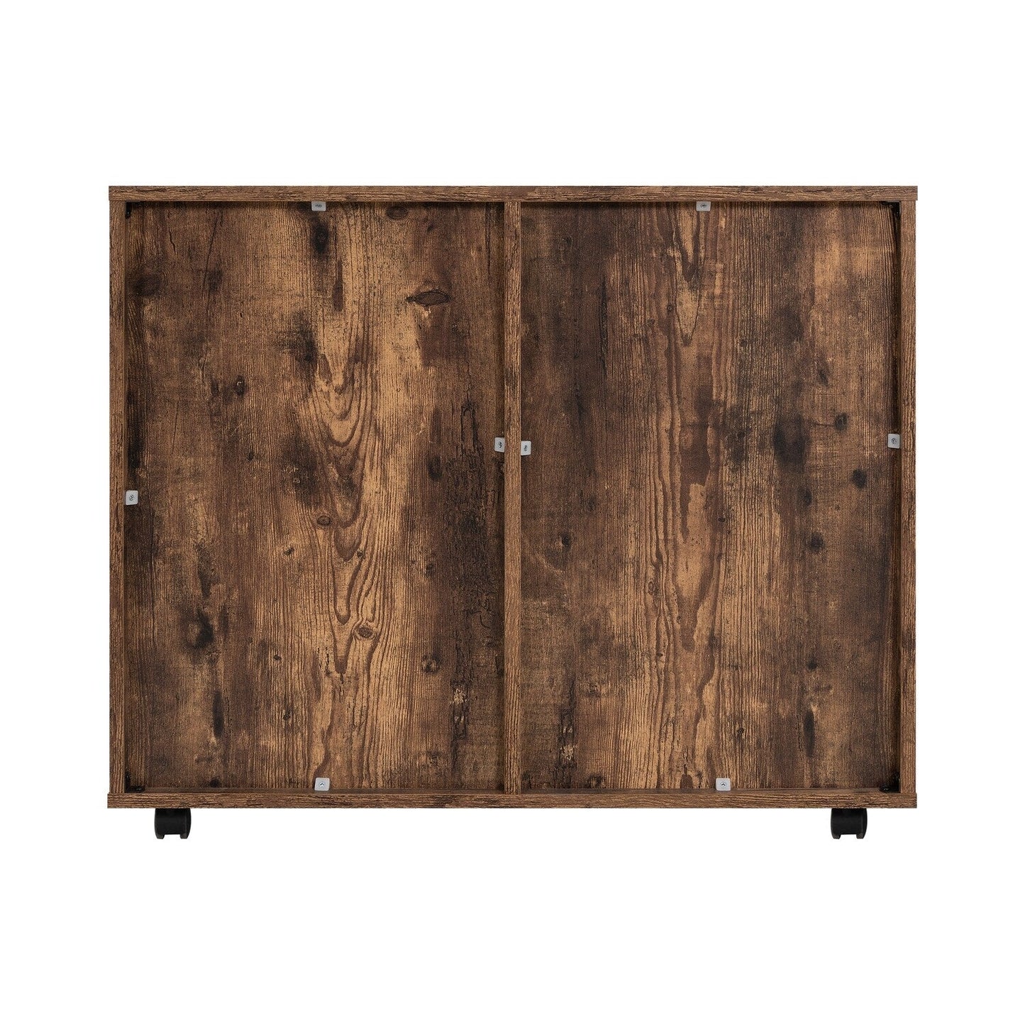 Commode de rangement en bois à 5 tiroirs avec roulettes - Organisateur d'artisanat et tiroir de maquillage pour placard et chambre