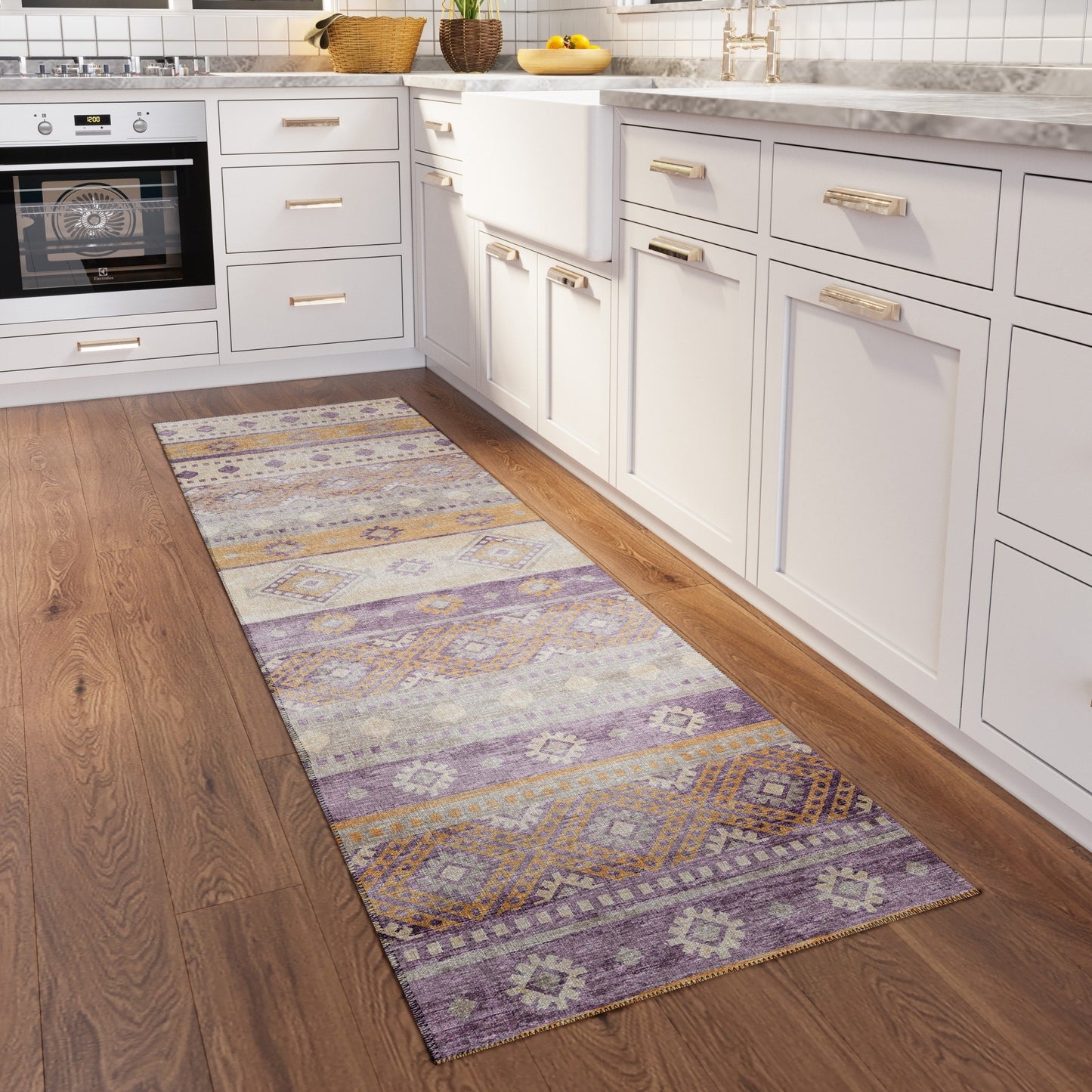 Tapis lavable Addison intérieur/extérieur Yuma Southwest Boho