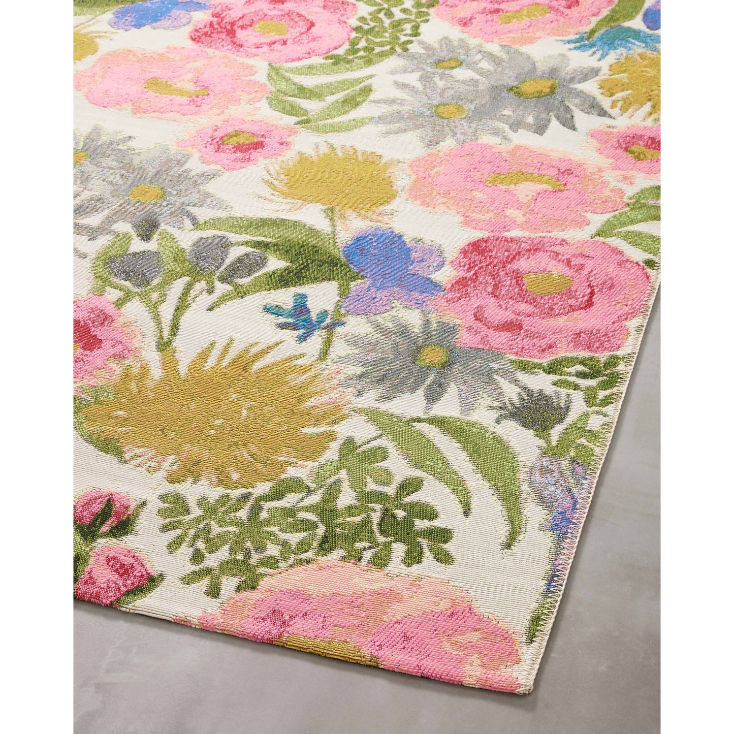 Tapis d'intérieur/extérieur Jardin botanique Alexander Home