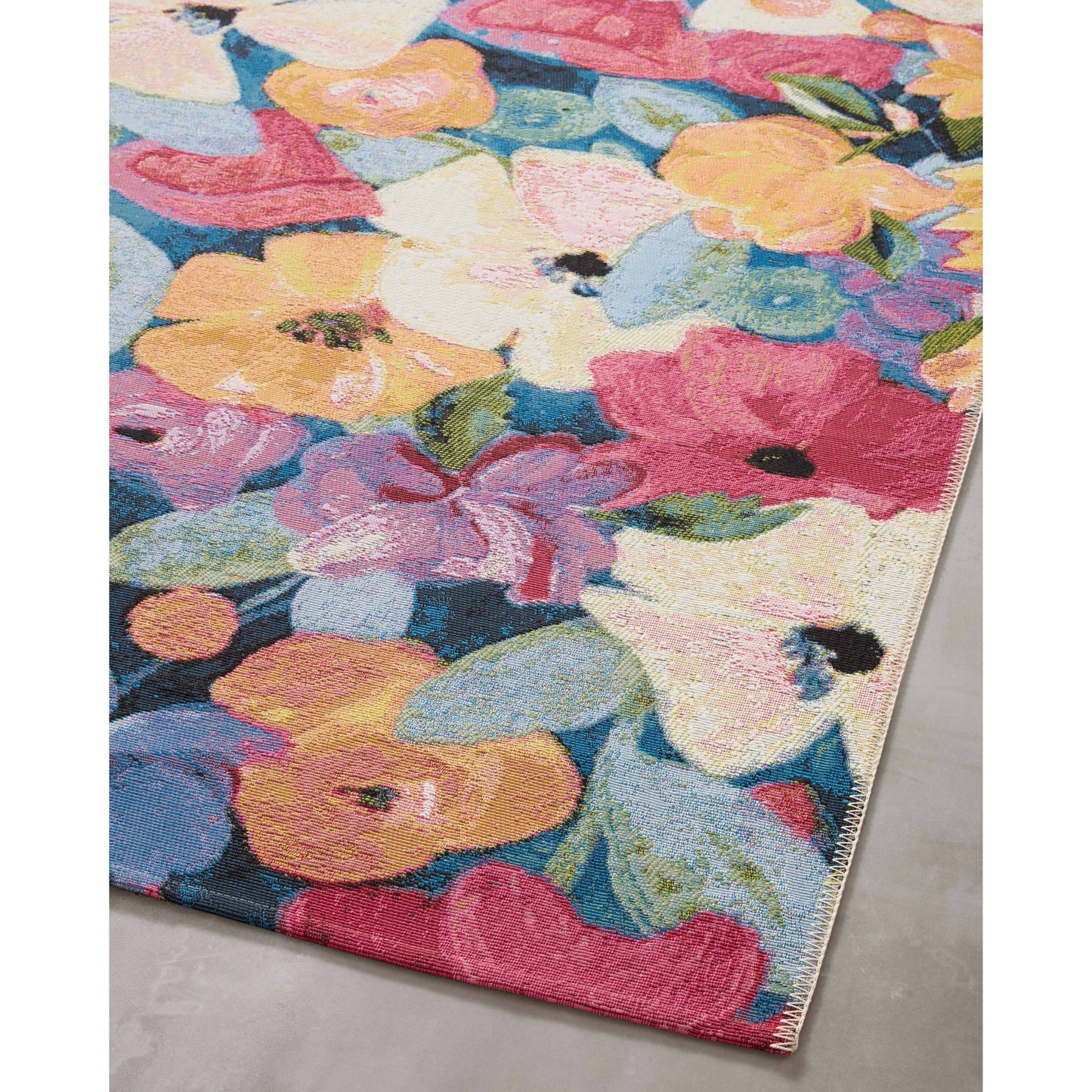 Tapis d'intérieur/extérieur Jardin botanique Alexander Home
