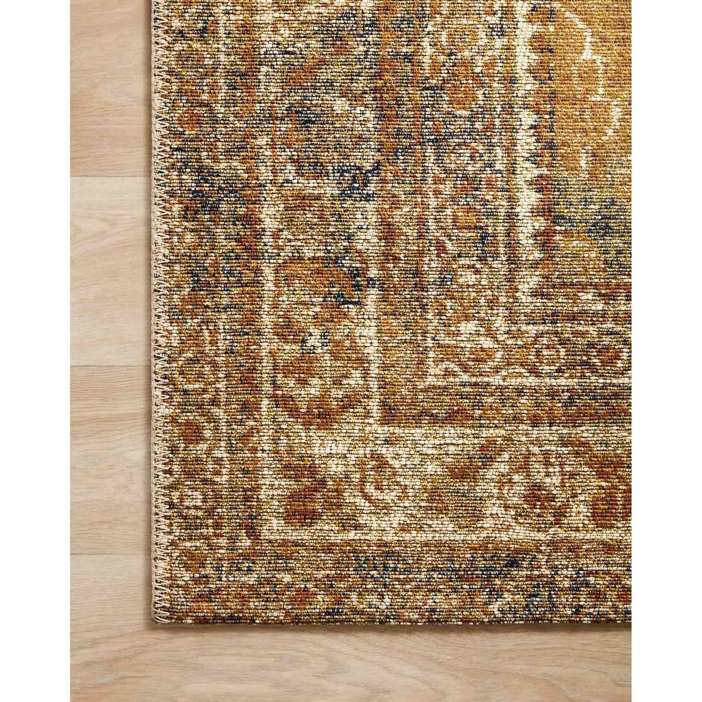 Tapis oriental d'intérieur/extérieur Alexander Home Luciano Lagoon