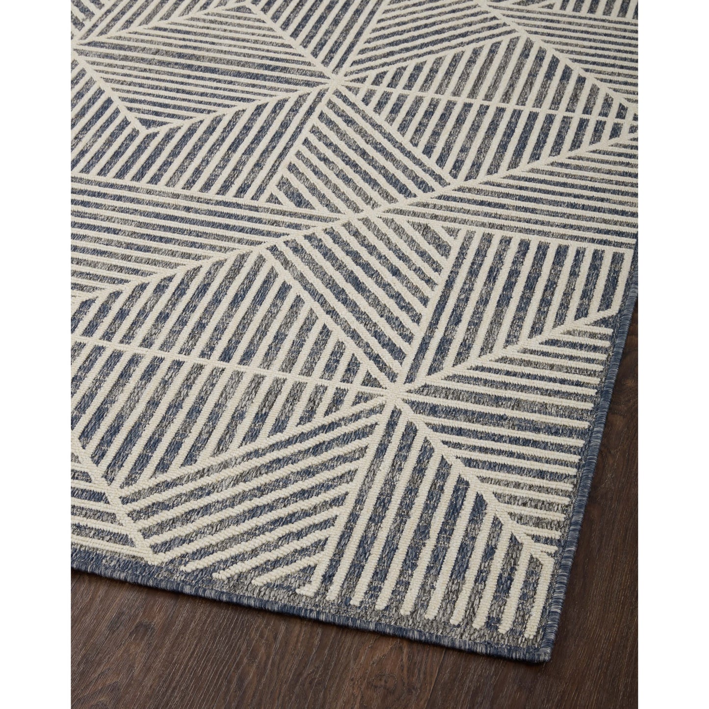 Tapis d'intérieur/extérieur moderne géométrique Alexander Home Renee