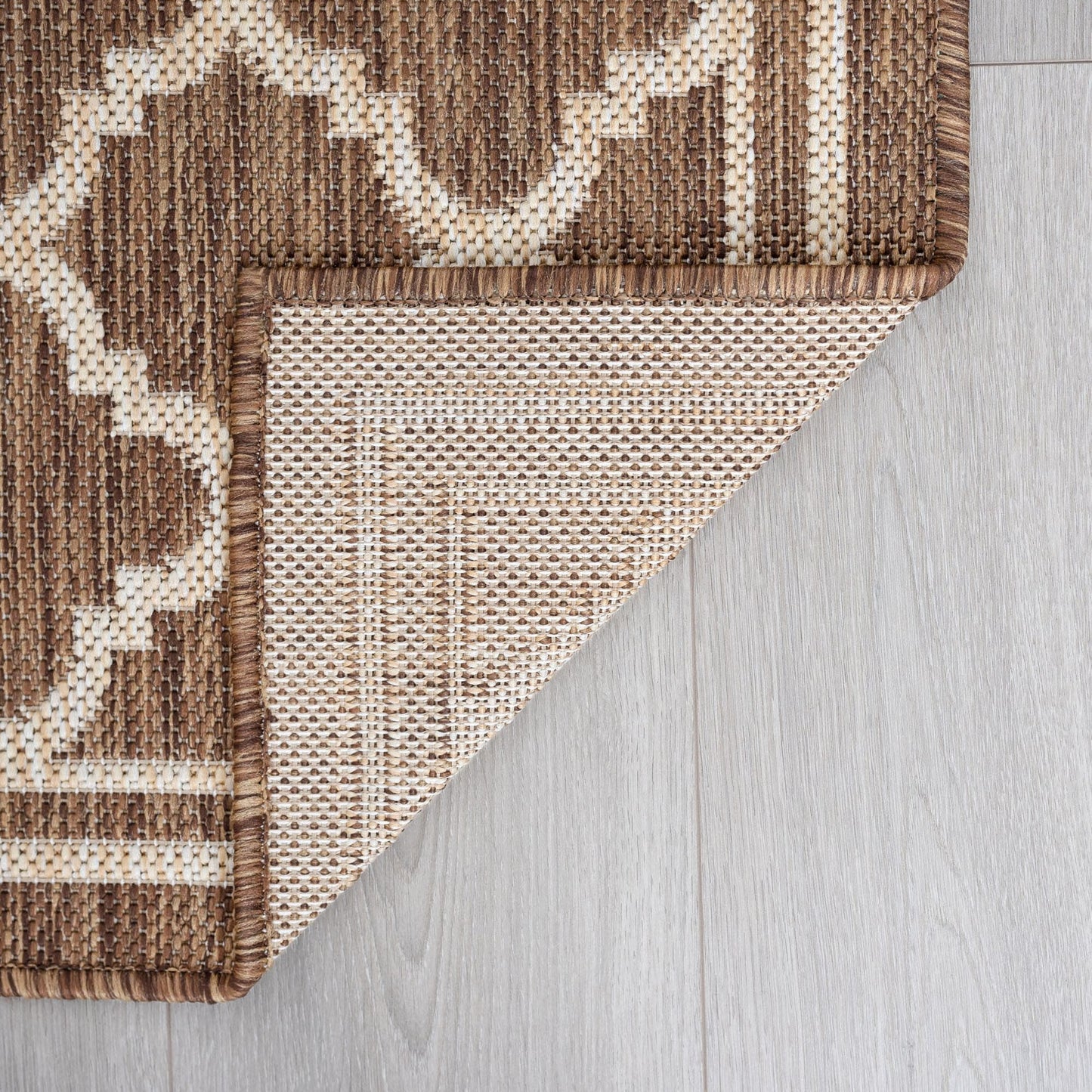 Tapis géométrique d'intérieur/extérieur Exo Coastal