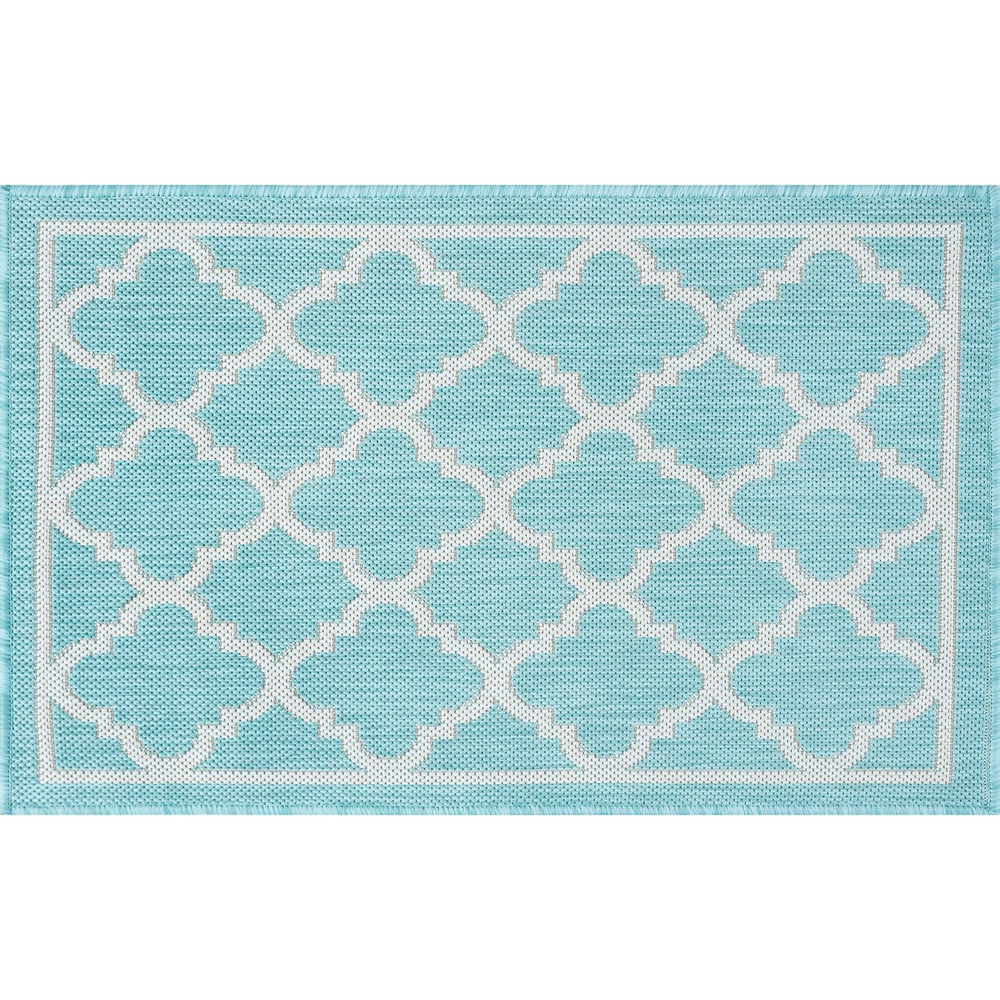 Tapis géométrique d'intérieur/extérieur Exo Coastal