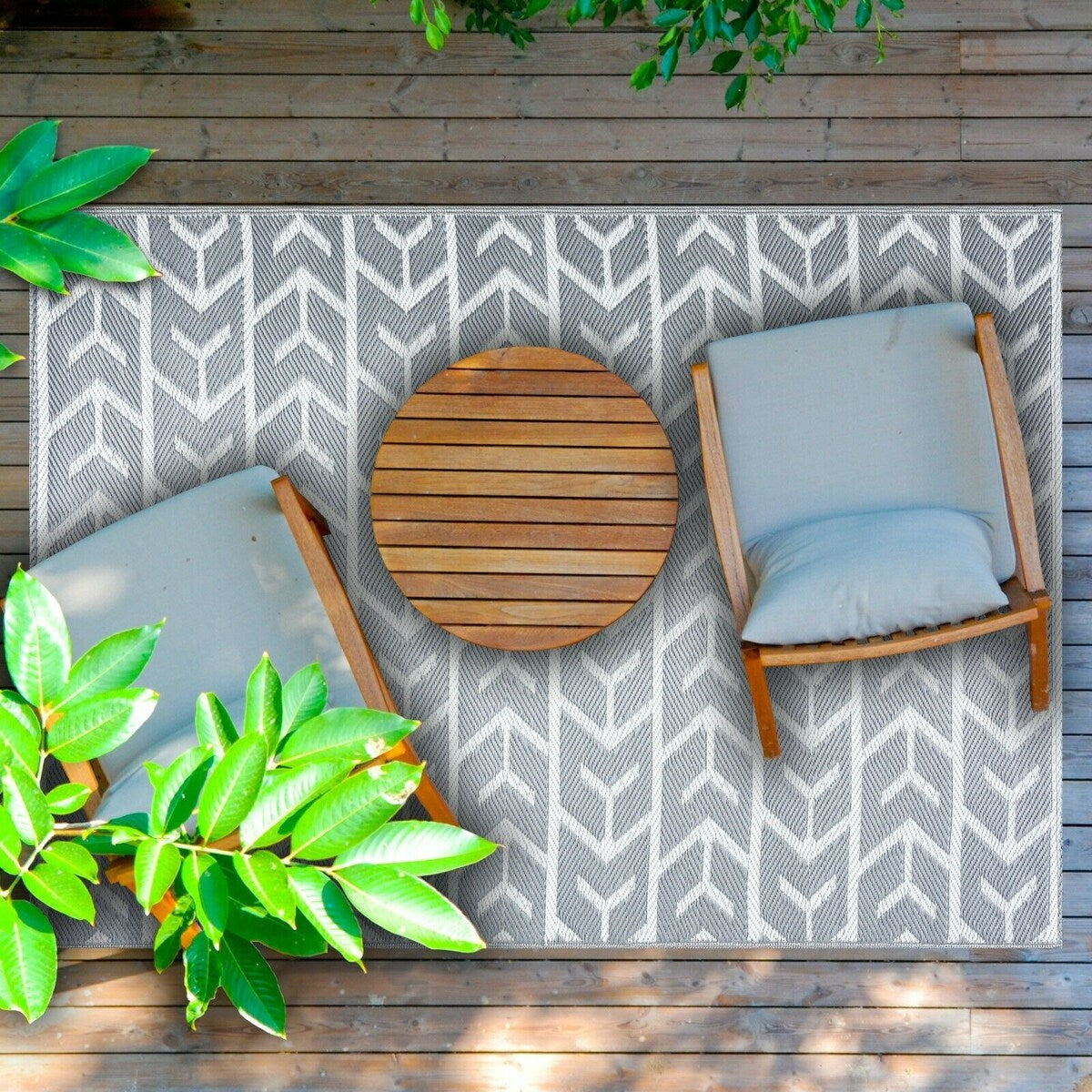 Tapis d'extérieur léger en plastique 100 % écologique d'Amsterdam Design