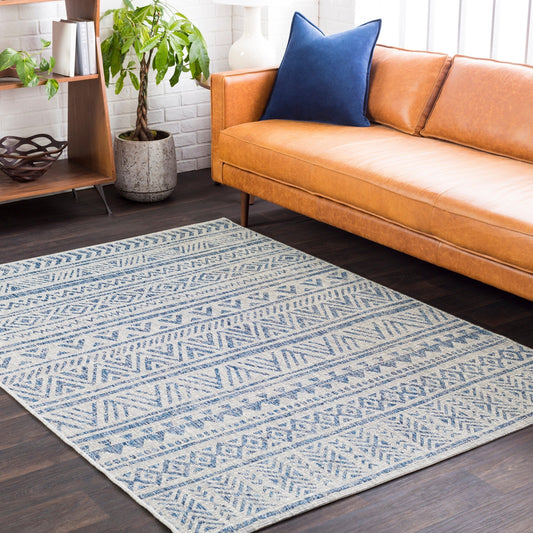 Tapis d'intérieur/extérieur vintage Livabliss Powlett de style sud-ouest