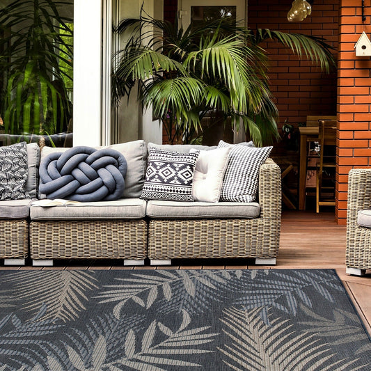 Tapis d'intérieur/extérieur Bahama Palm Frond