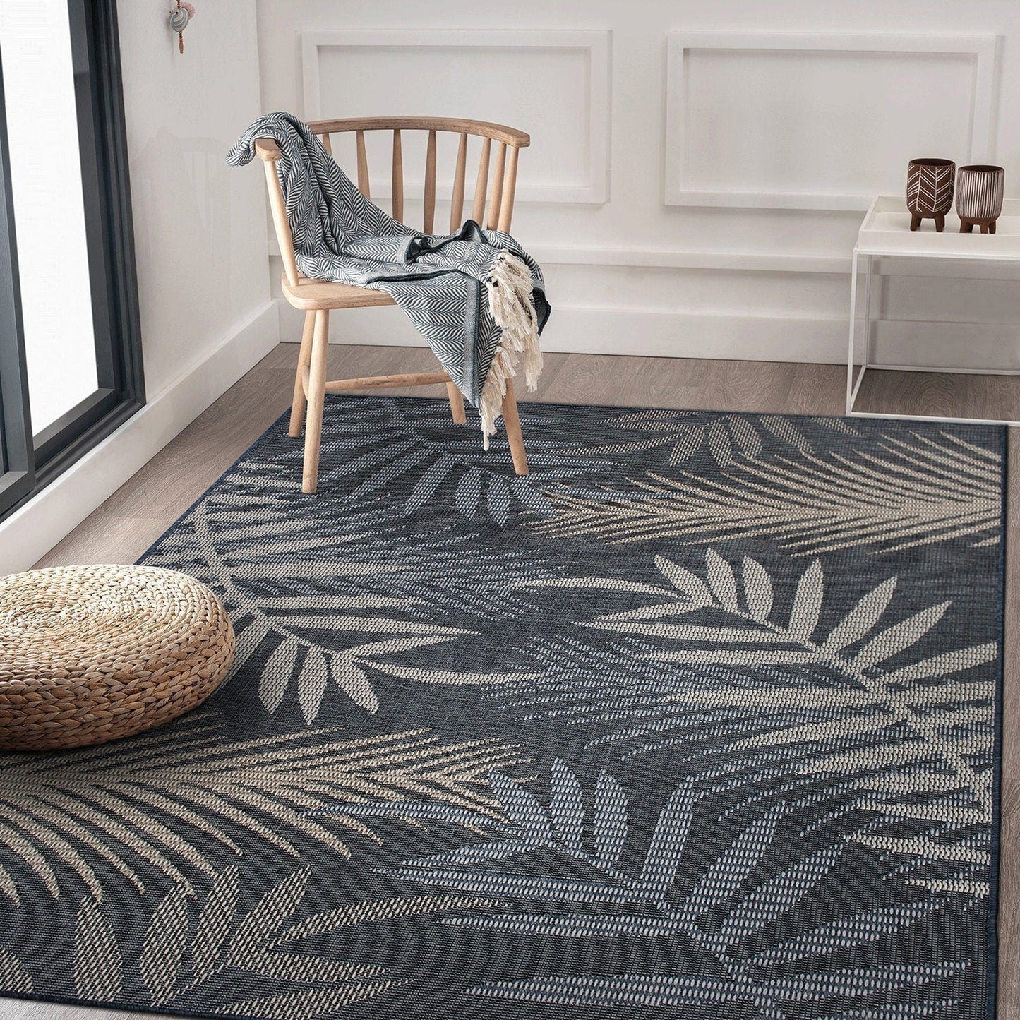 Tapis d'intérieur/extérieur Bahama Palm Frond