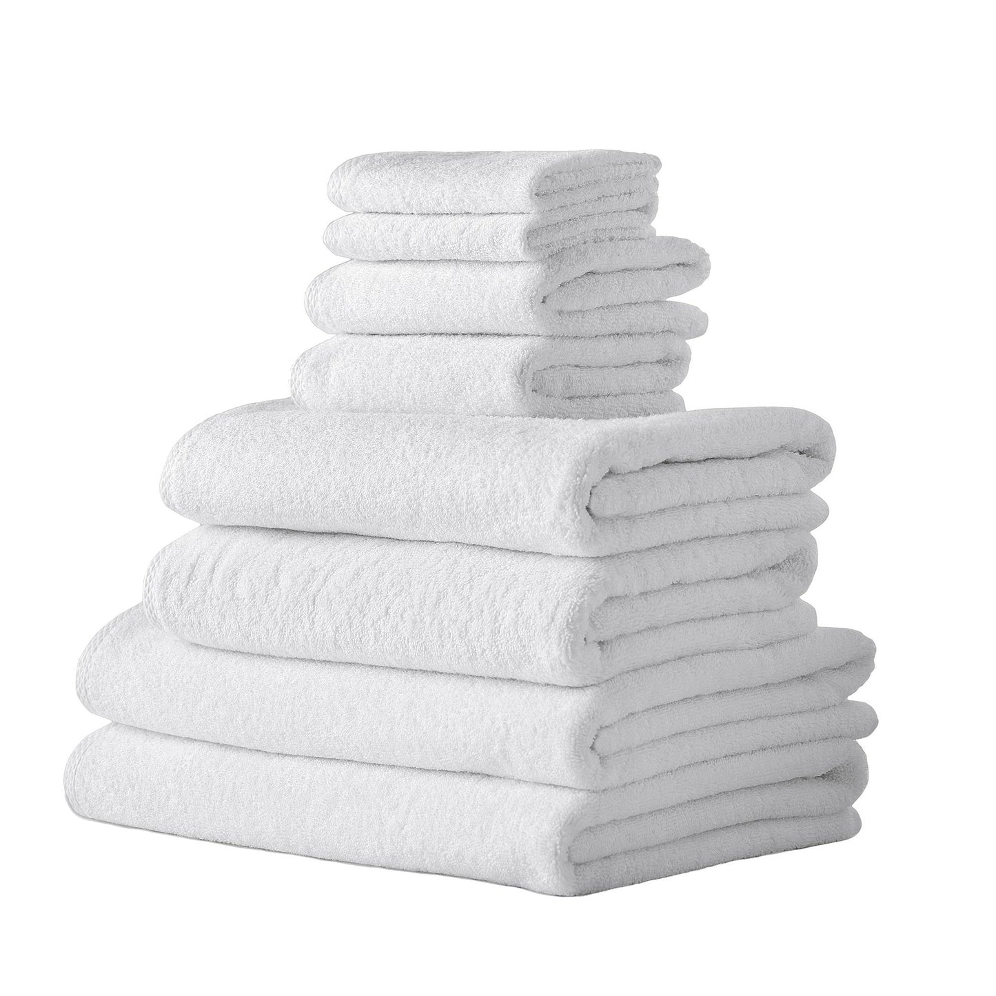 Ensemble de serviettes CTT 100 % coton turc, 8 ou 9 pièces, séchage rapide et absorbant