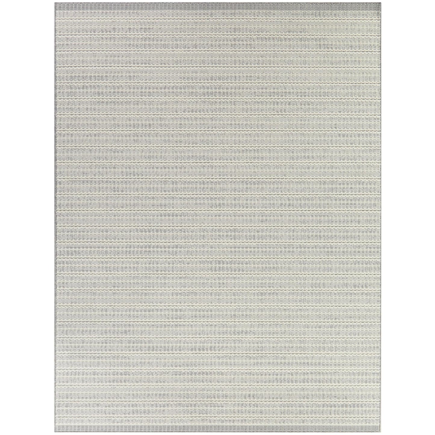 Tapis d'intérieur/extérieur à rayures transitionnelles Connell