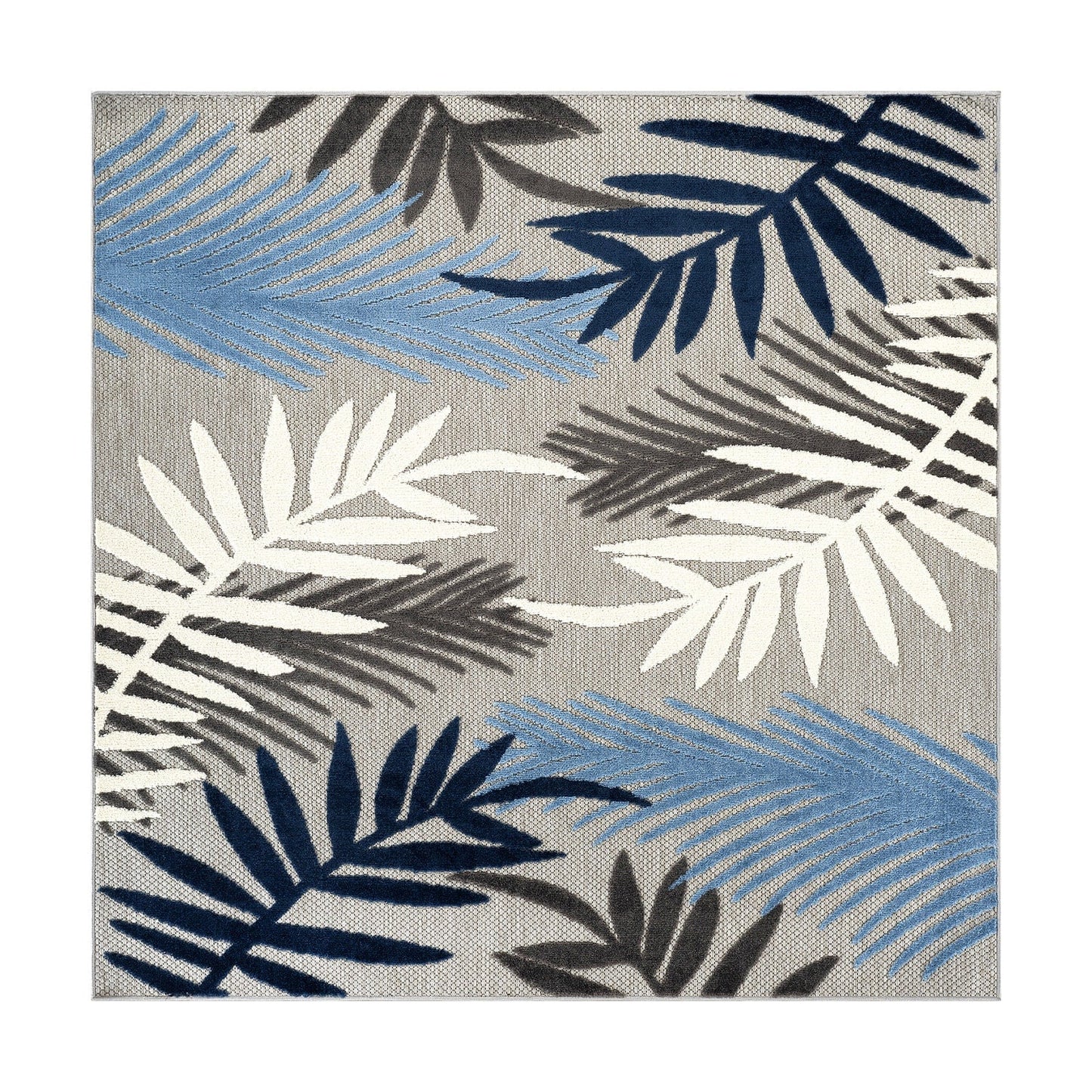 Tapis d'intérieur/extérieur en feuilles de palmier Evora