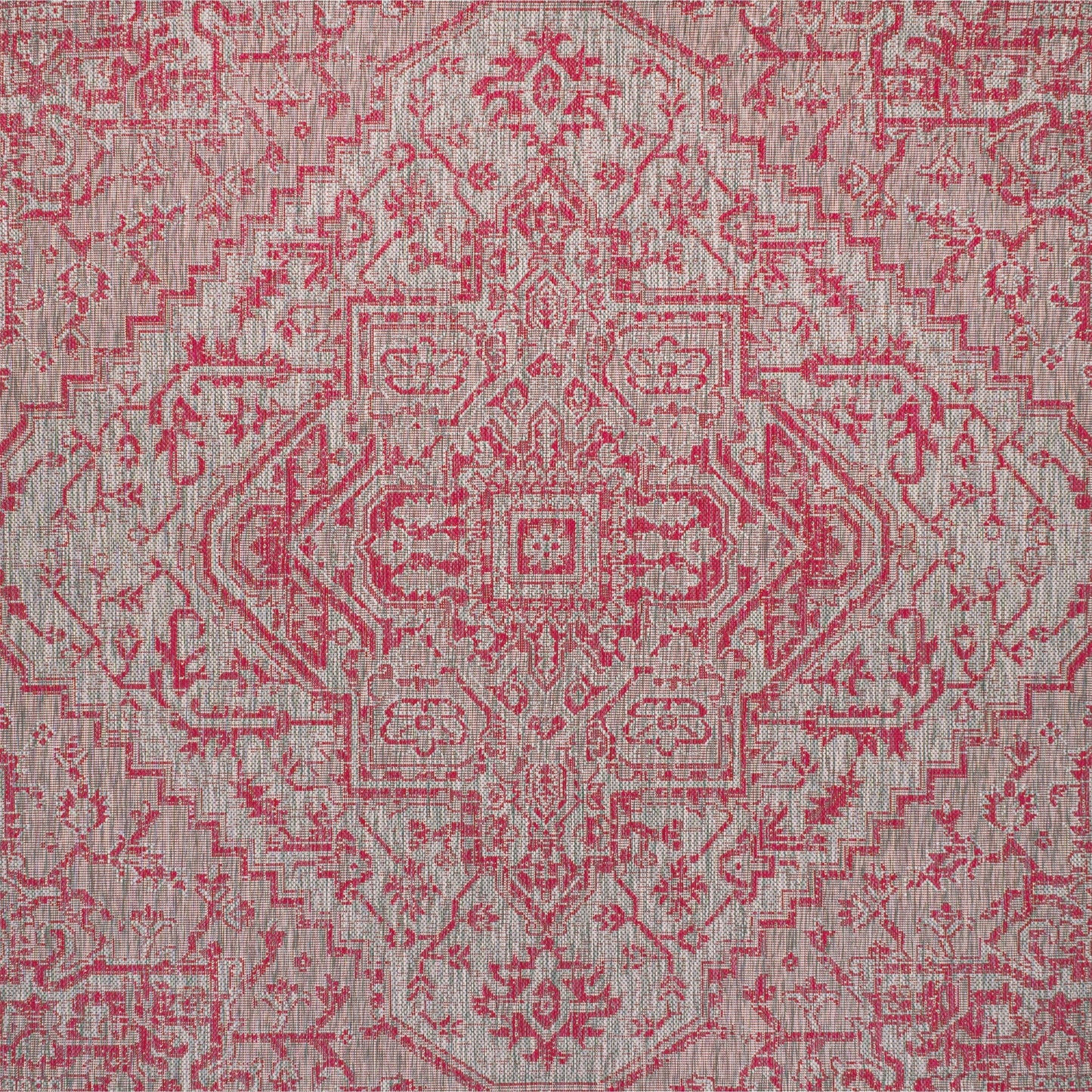 Tapis d'intérieur/extérieur JONATHAN Y Charleston Medallion