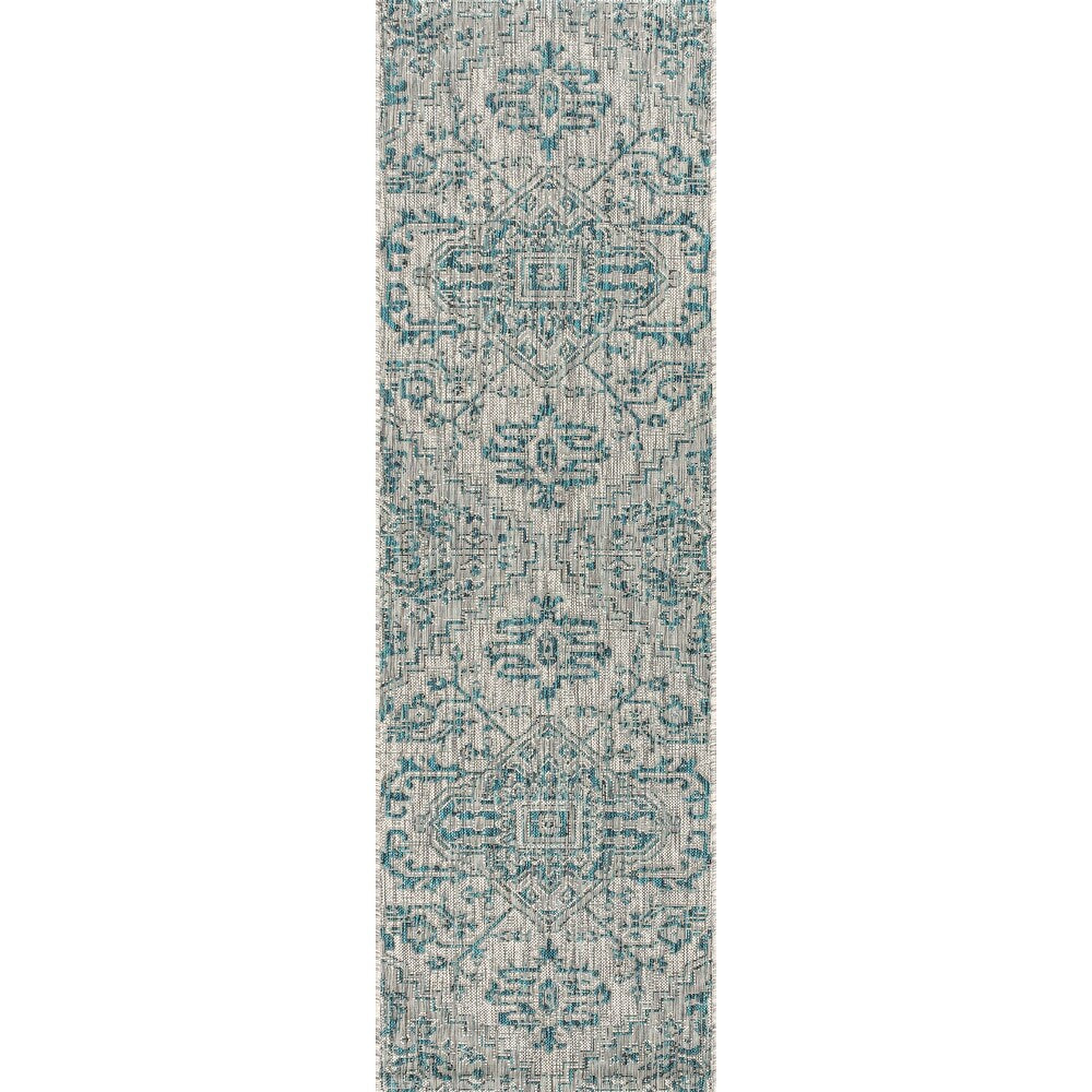 Tapis d'intérieur/extérieur JONATHAN Y Charleston Medallion