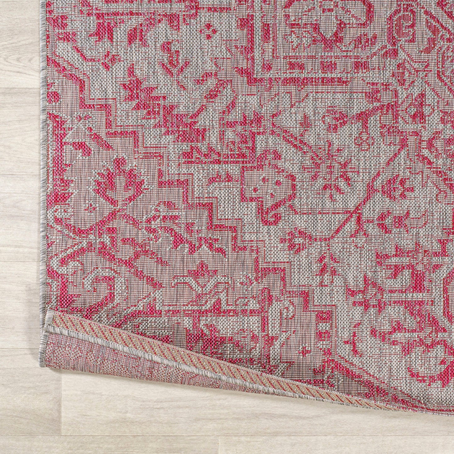 Tapis d'intérieur/extérieur JONATHAN Y Charleston Medallion
