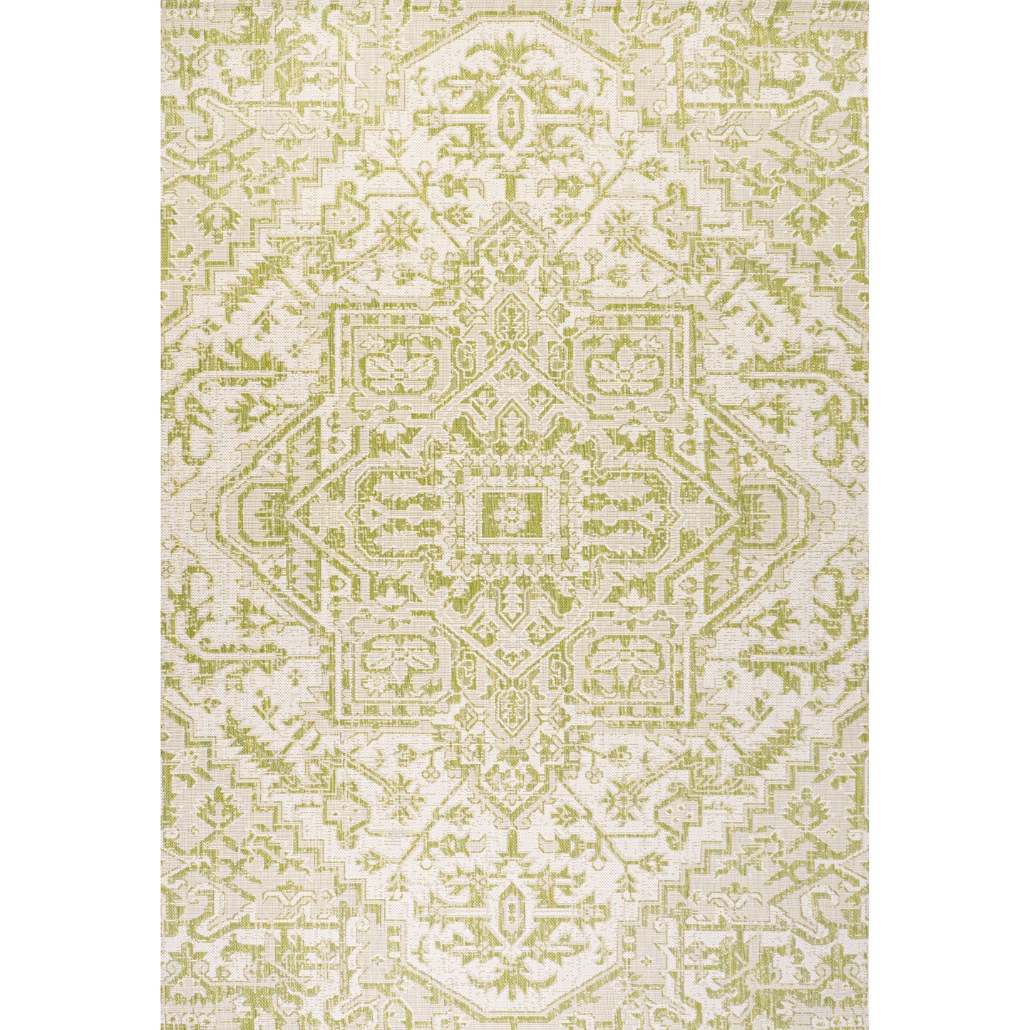 Tapis d'intérieur/extérieur JONATHAN Y Charleston Medallion