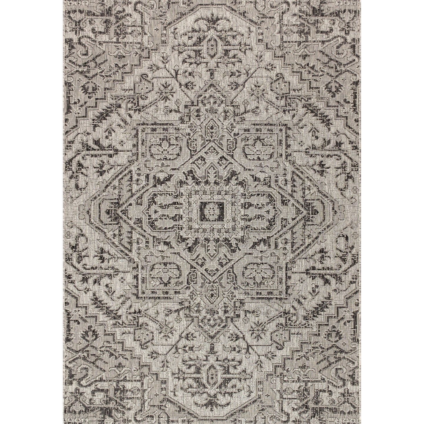 Tapis d'intérieur/extérieur JONATHAN Y Charleston Medallion