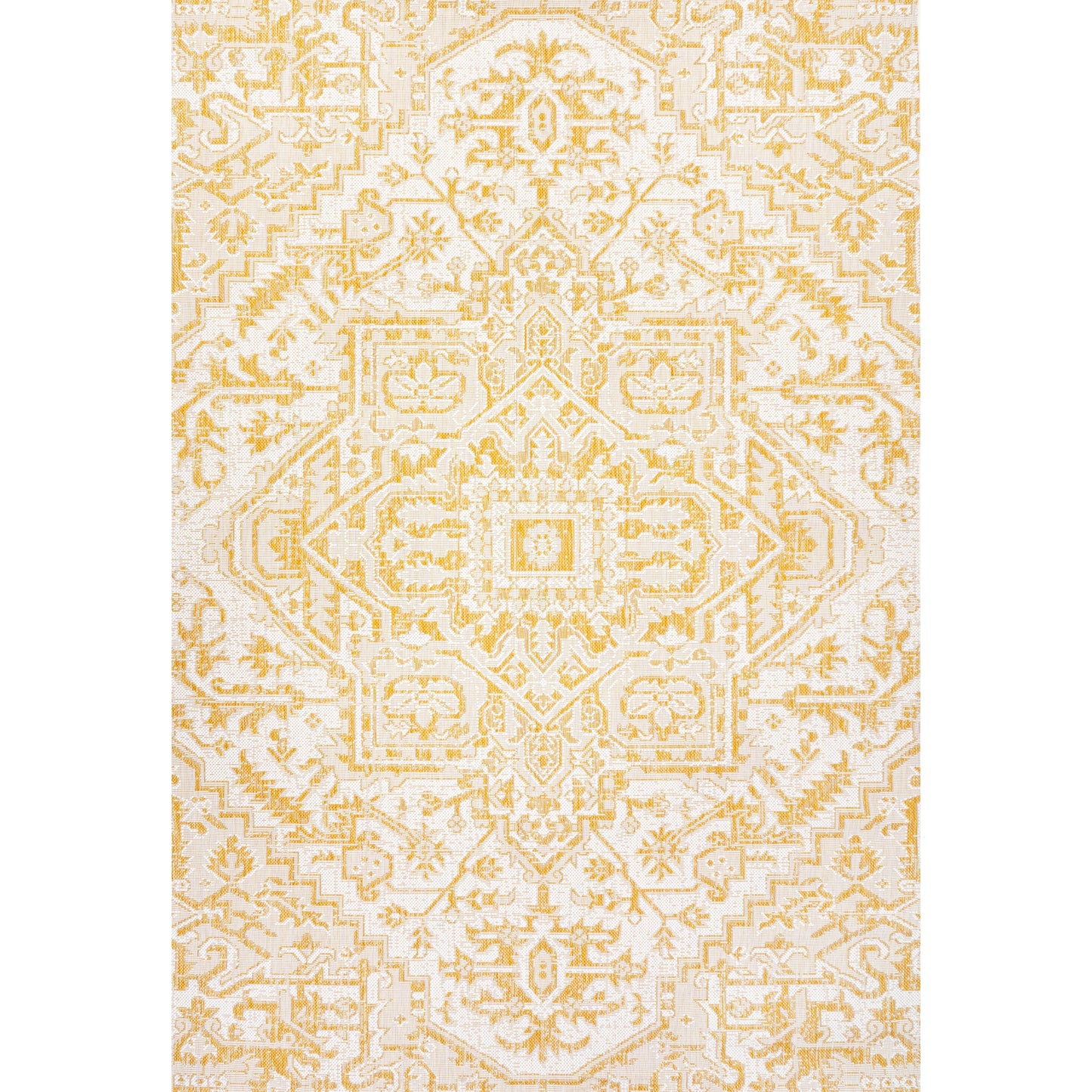 Tapis d'intérieur/extérieur JONATHAN Y Charleston Medallion
