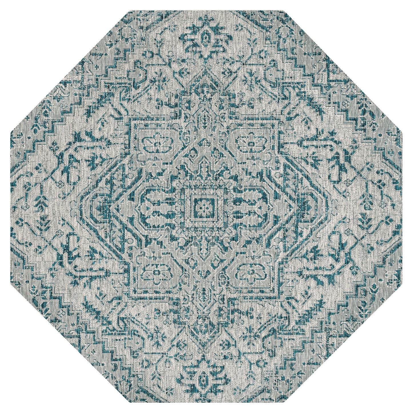 Tapis d'intérieur/extérieur JONATHAN Y Charleston Medallion