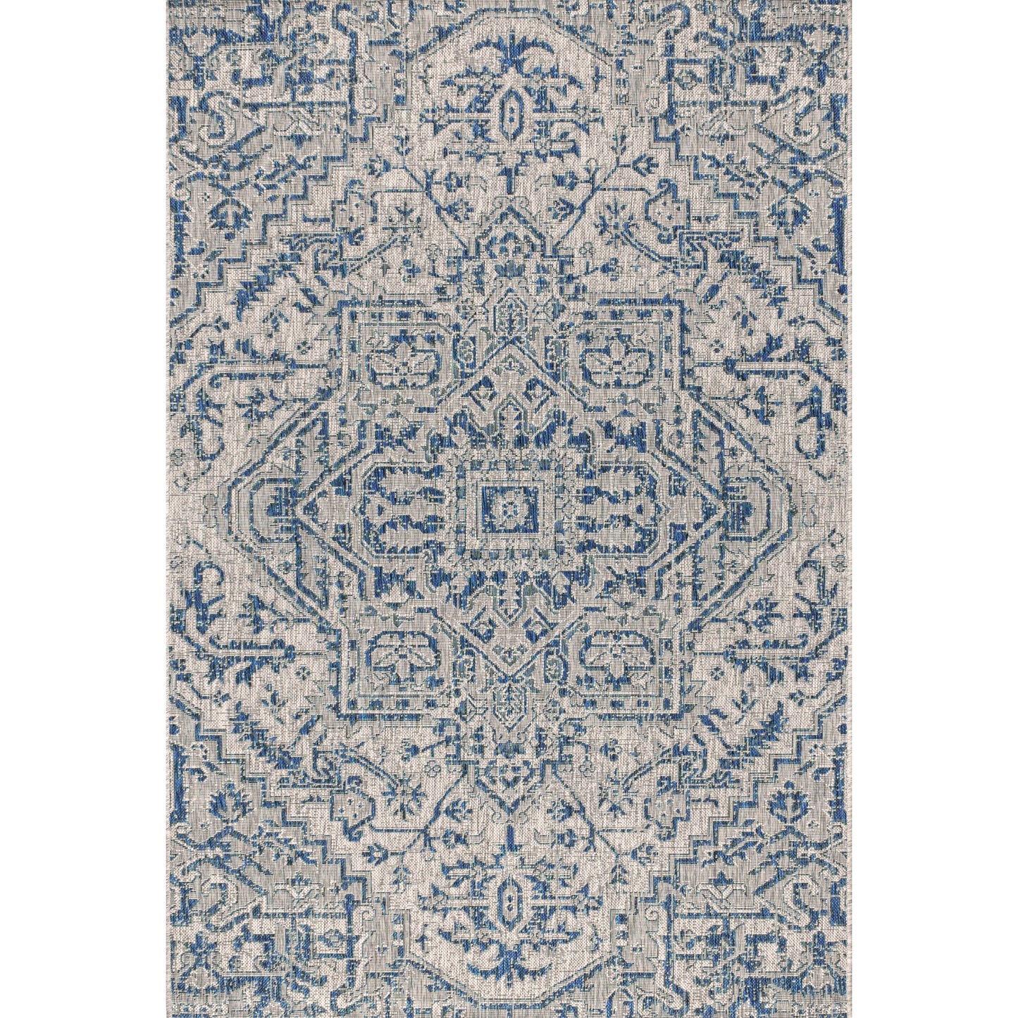 Tapis d'intérieur/extérieur JONATHAN Y Charleston Medallion
