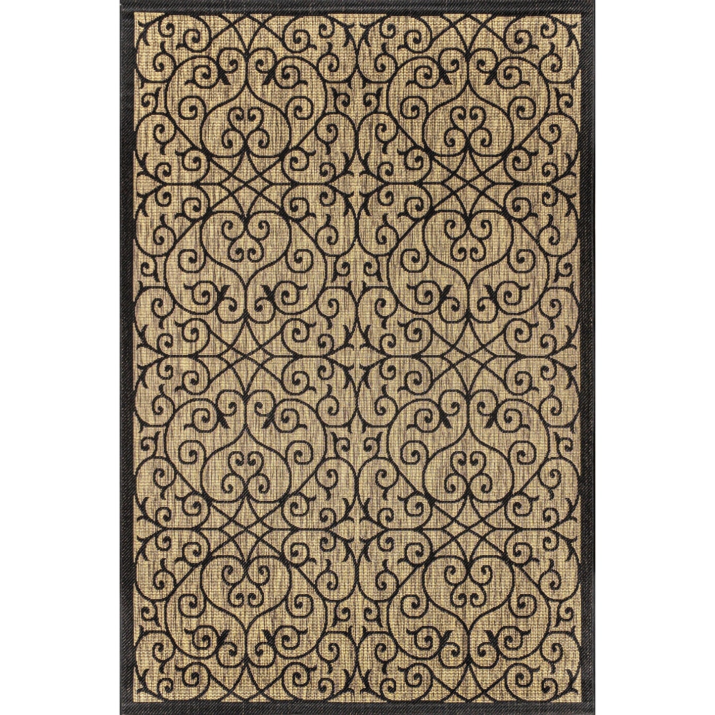 Tapis d'intérieur/extérieur texturé JONATHAN Y Ourika
