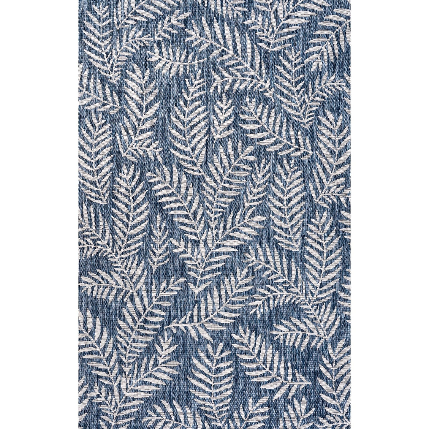 JONATHAN Y Tapis intérieur/extérieur à fronde de palmier Galon