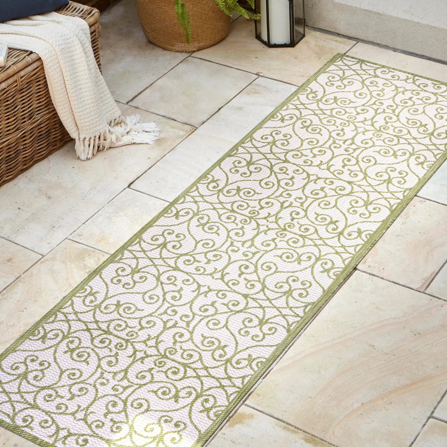 Tapis d'intérieur/extérieur texturé JONATHAN Y Ourika