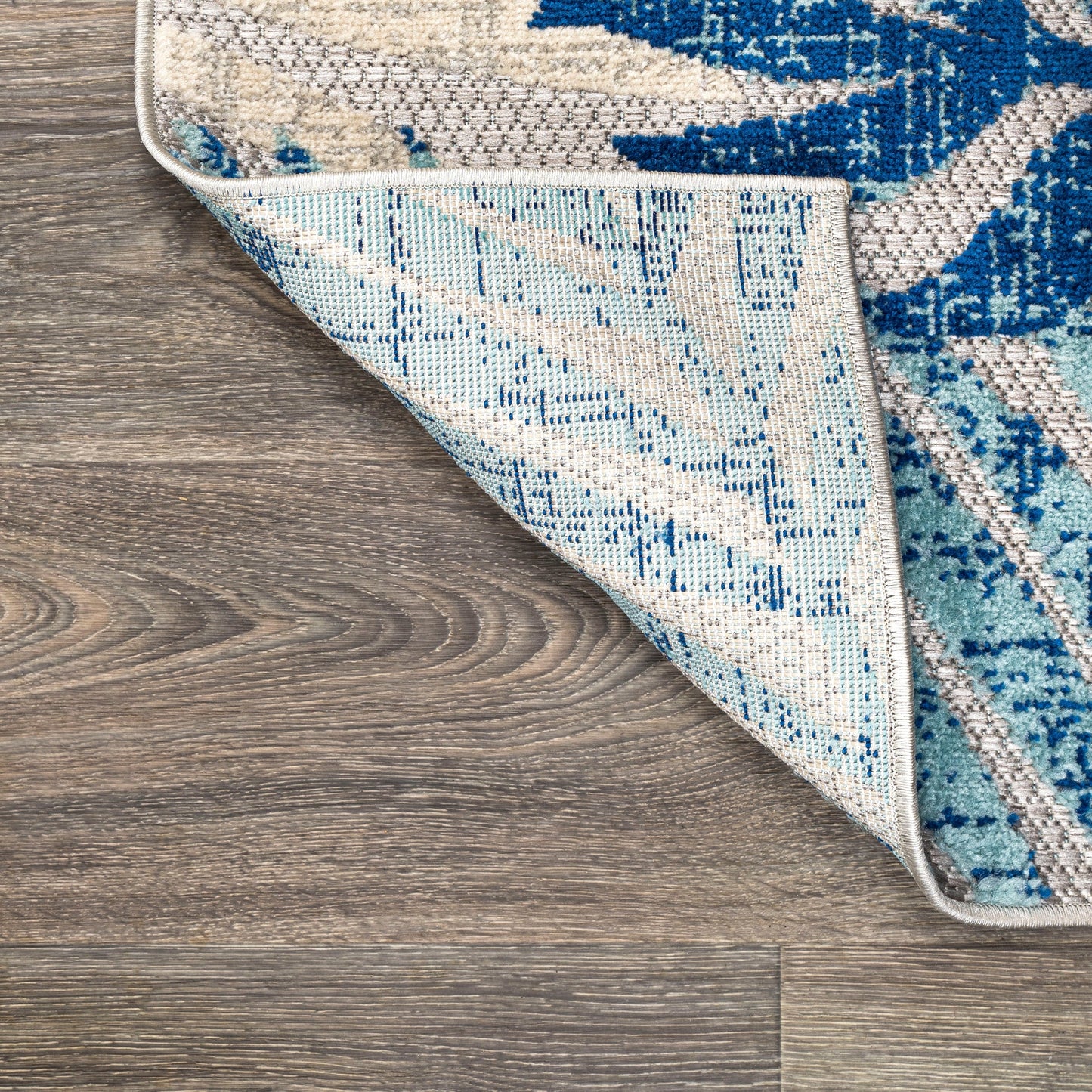 Tapis d'intérieur/extérieur à feuilles de palmier JONATHAN Y Aydin