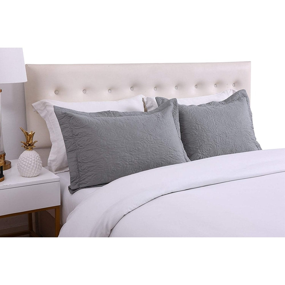 Housse de coussin brodée Porch & Den Manor (lot de 2)