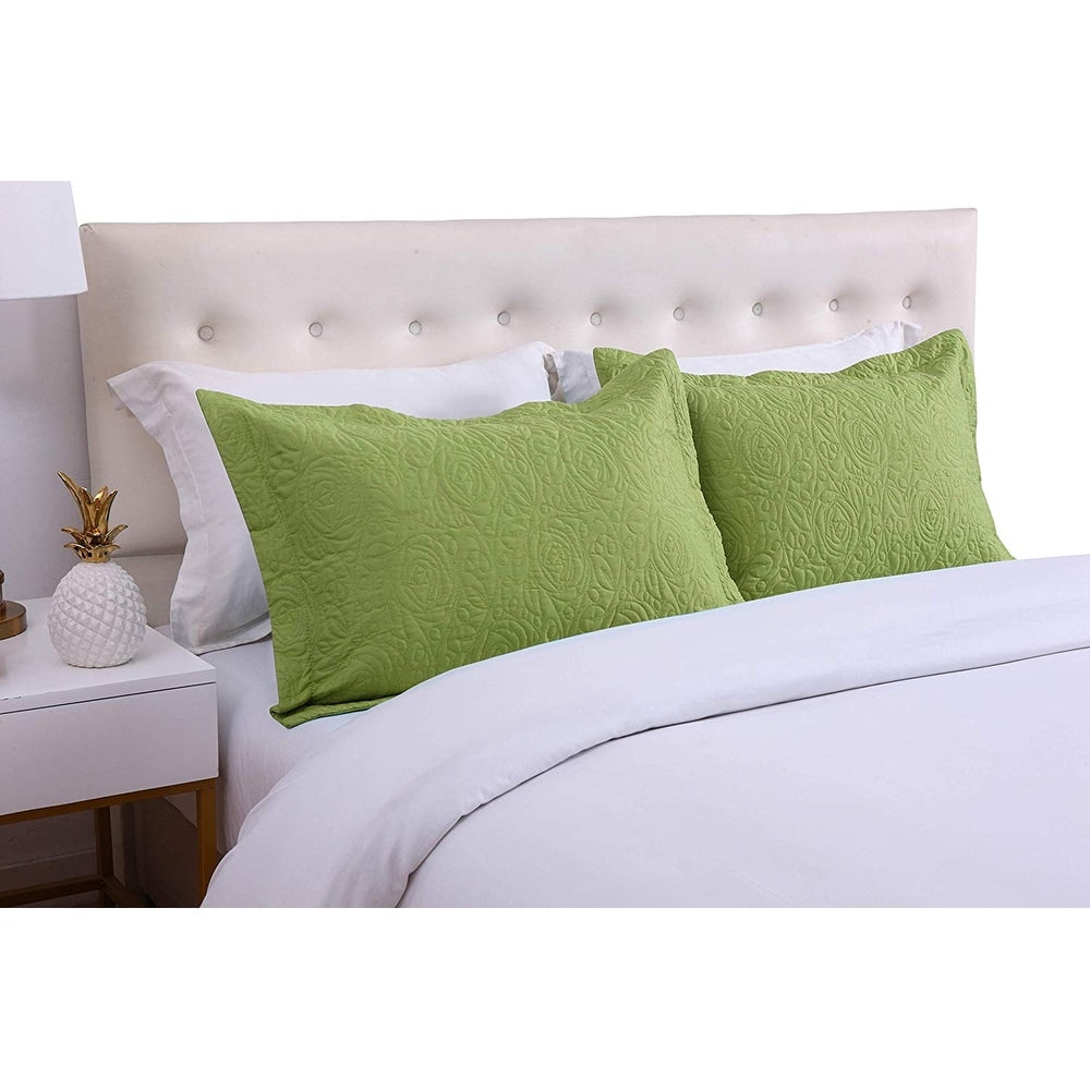 Housse de coussin brodée Porch & Den Manor (lot de 2)