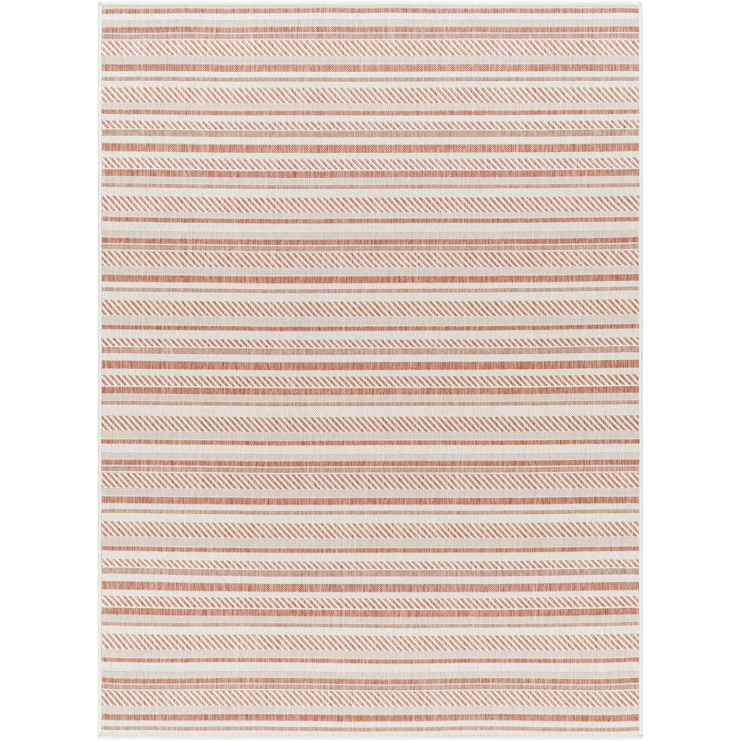 Tapis d'extérieur à rayures bohèmes Livabliss Eagean