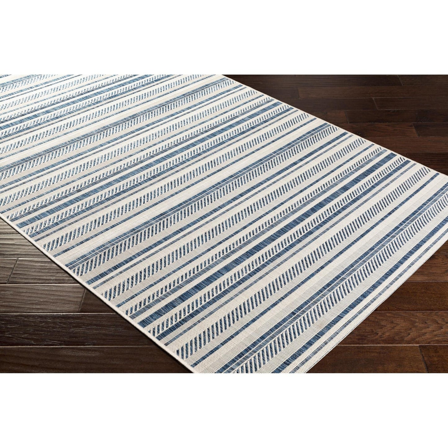 Tapis d'extérieur à rayures bohèmes Livabliss Eagean