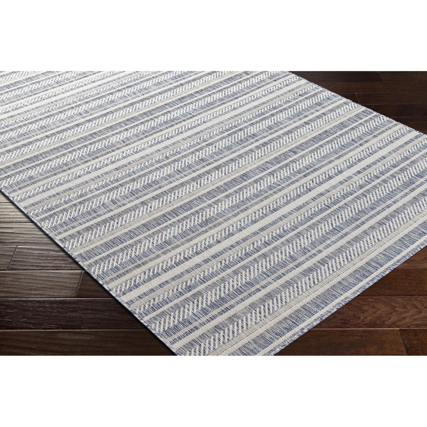 Tapis d'extérieur à rayures bohèmes Livabliss Eagean