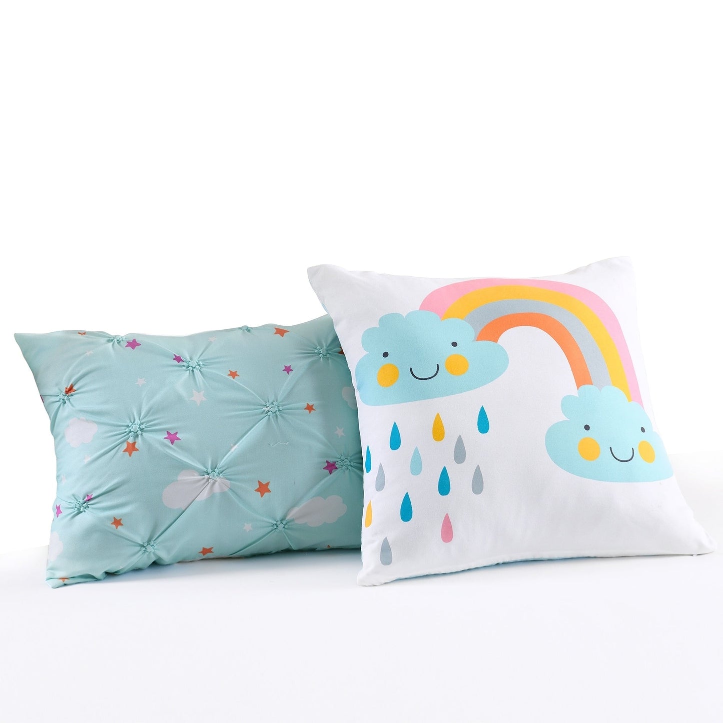 Ensemble de courtepointe à motif licorne/cœur Marguerite Porch & Den