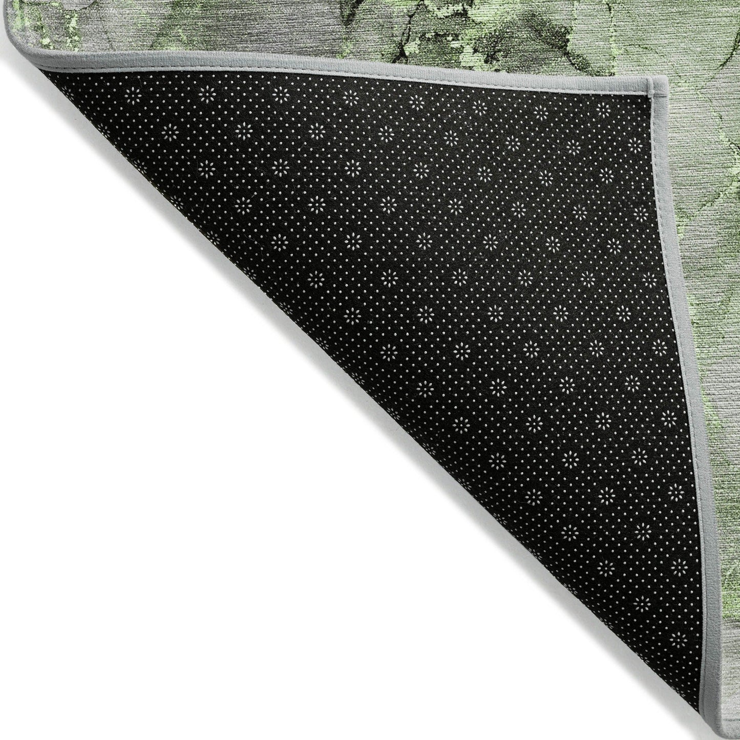 Tapis Chantille abstrait lavable en machine pour intérieur/extérieur