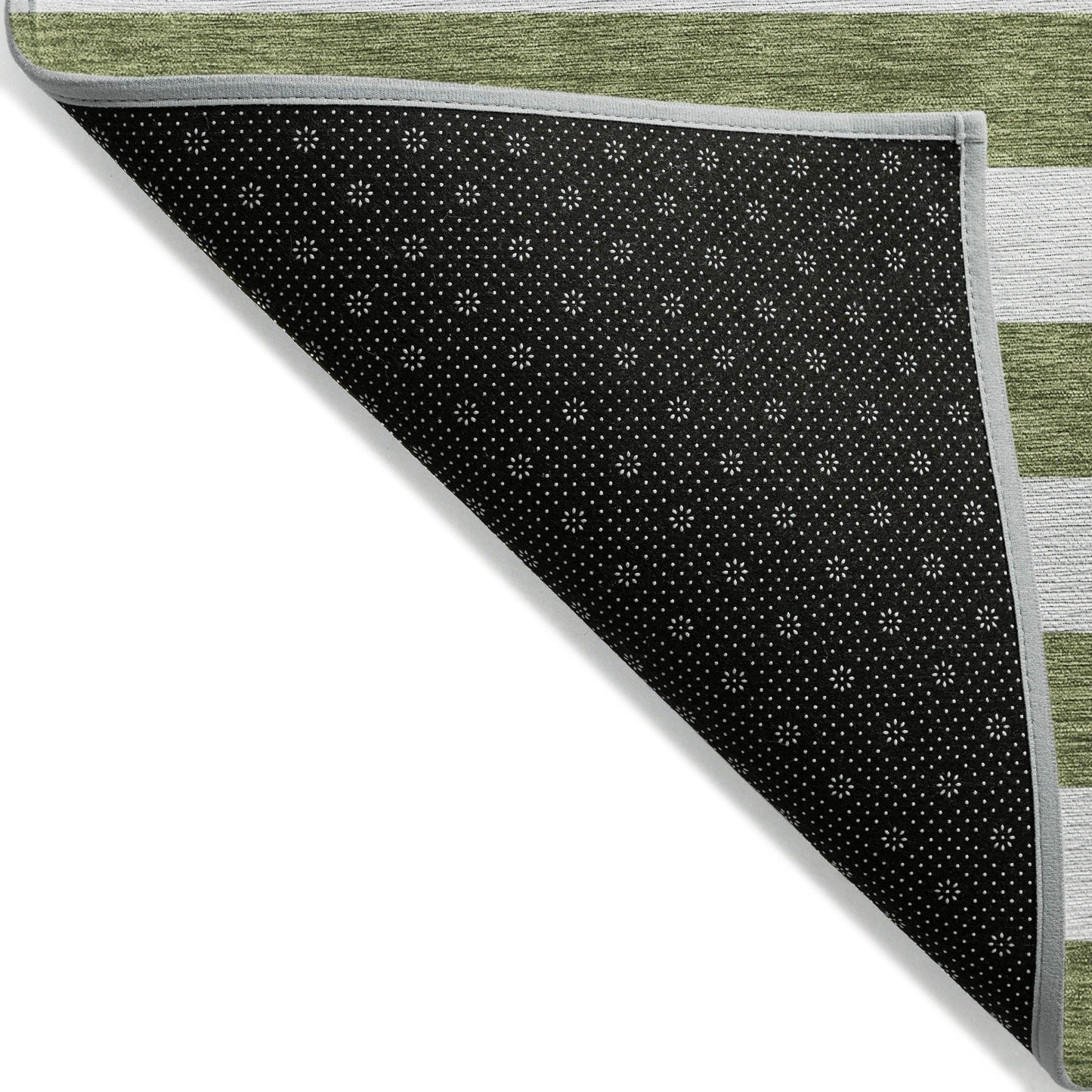 Tapis Chantille à rayures Cabana lavable en machine pour intérieur/extérieur