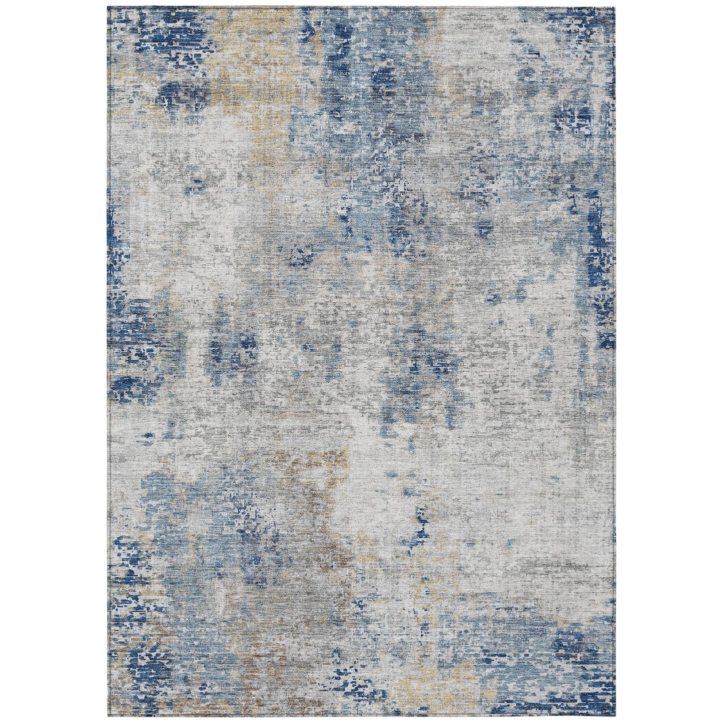 Tapis moderne abstrait Chantille lavable en machine pour intérieur/extérieur