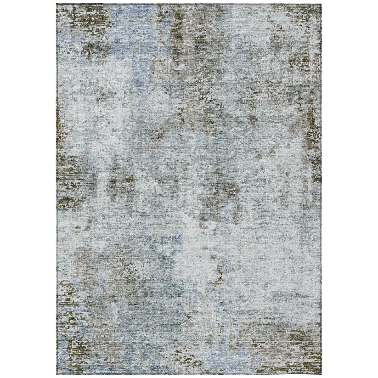 Tapis moderne abstrait Chantille lavable en machine pour intérieur/extérieur