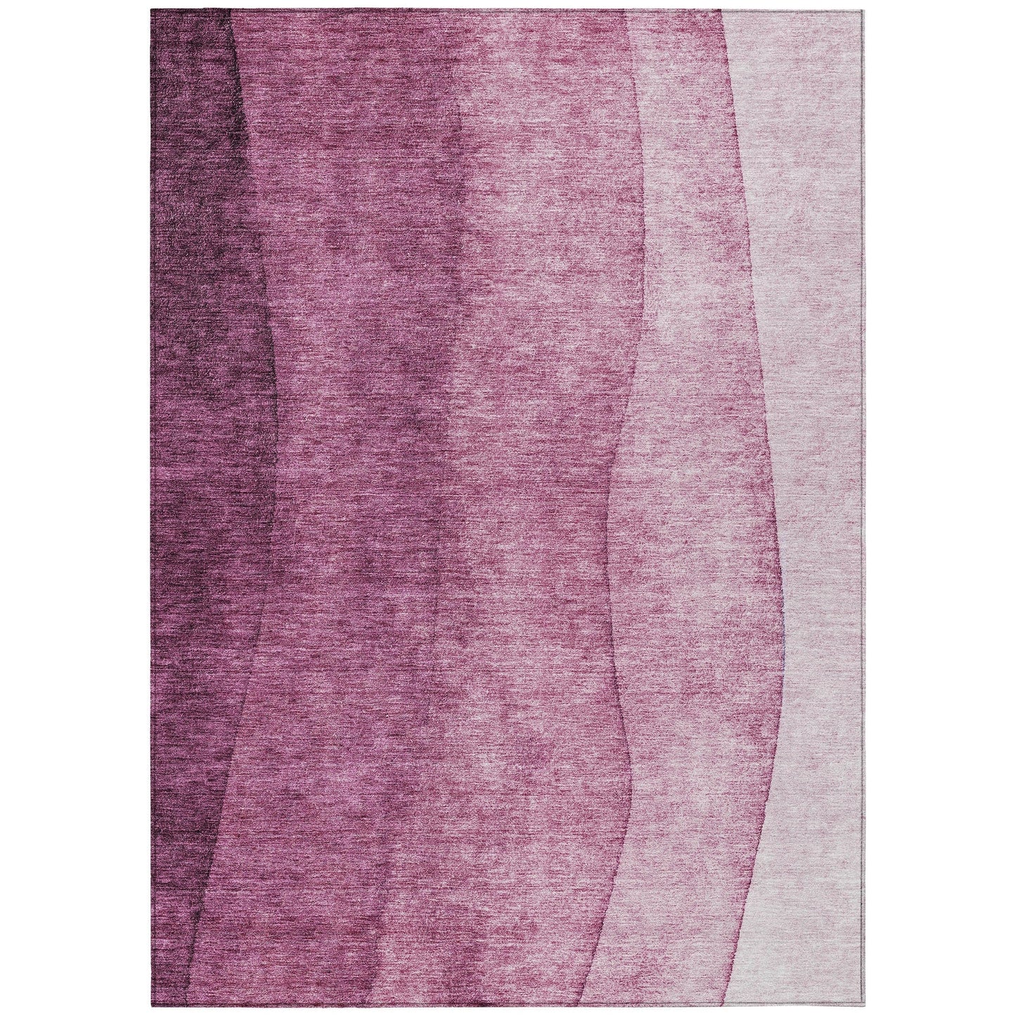 Tapis Chantille contemporain ombré lavable en machine pour intérieur/extérieur