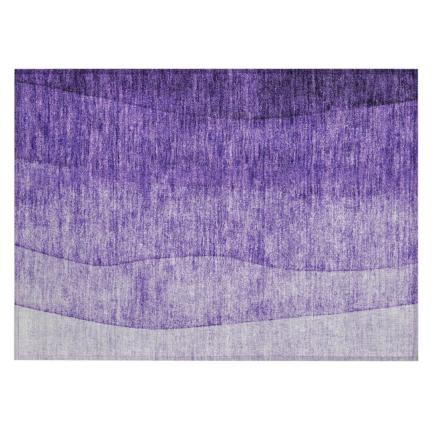 Tapis Chantille contemporain ombré lavable en machine pour intérieur/extérieur