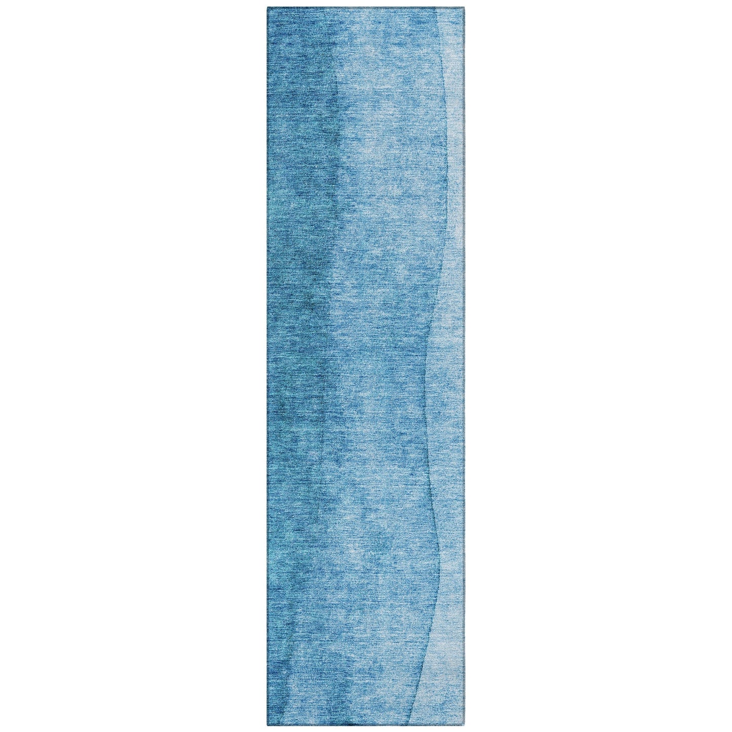 Tapis Chantille contemporain ombré lavable en machine pour intérieur/extérieur