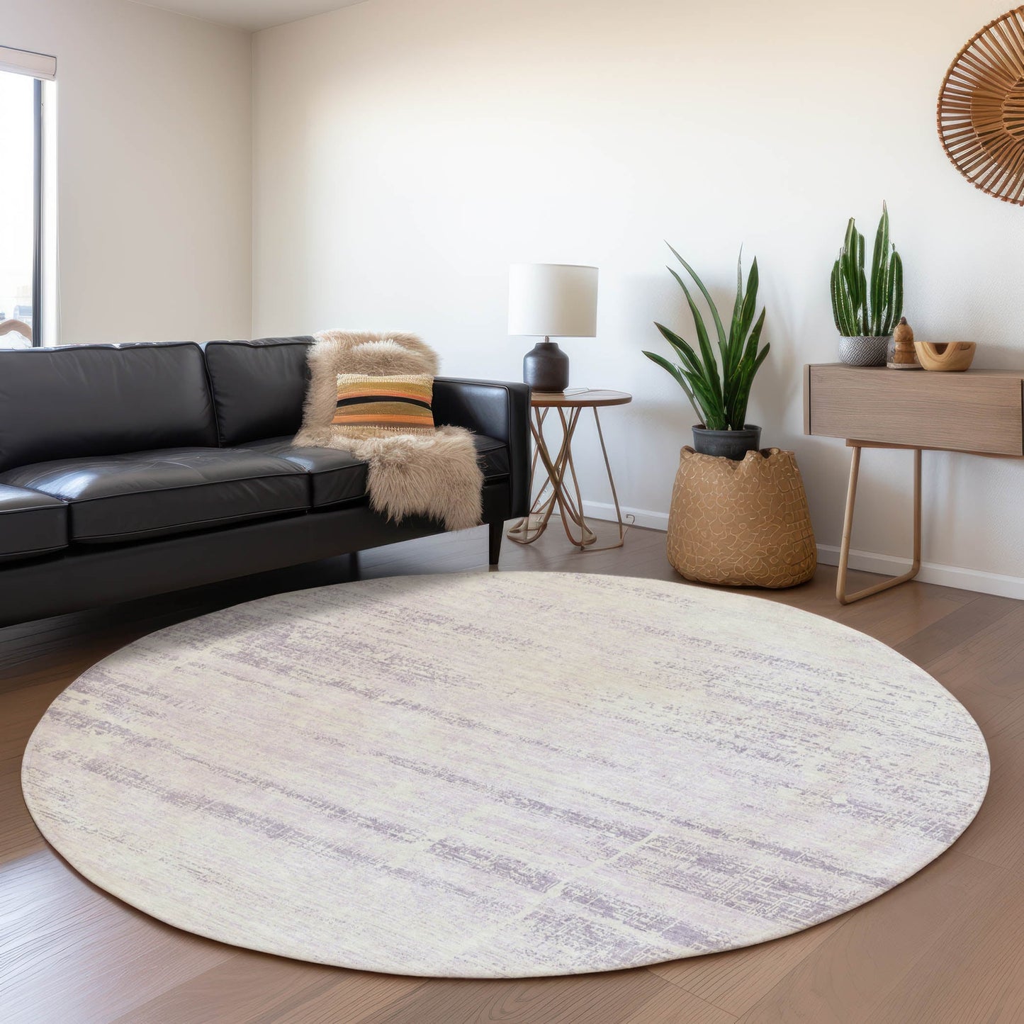 Tapis Chantille Ombre uni lavable en machine pour intérieur/extérieur