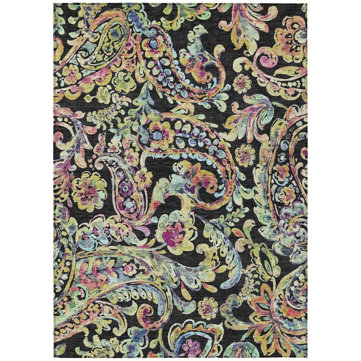 Tapis traditionnel Chantille lavable en machine pour intérieur/extérieur