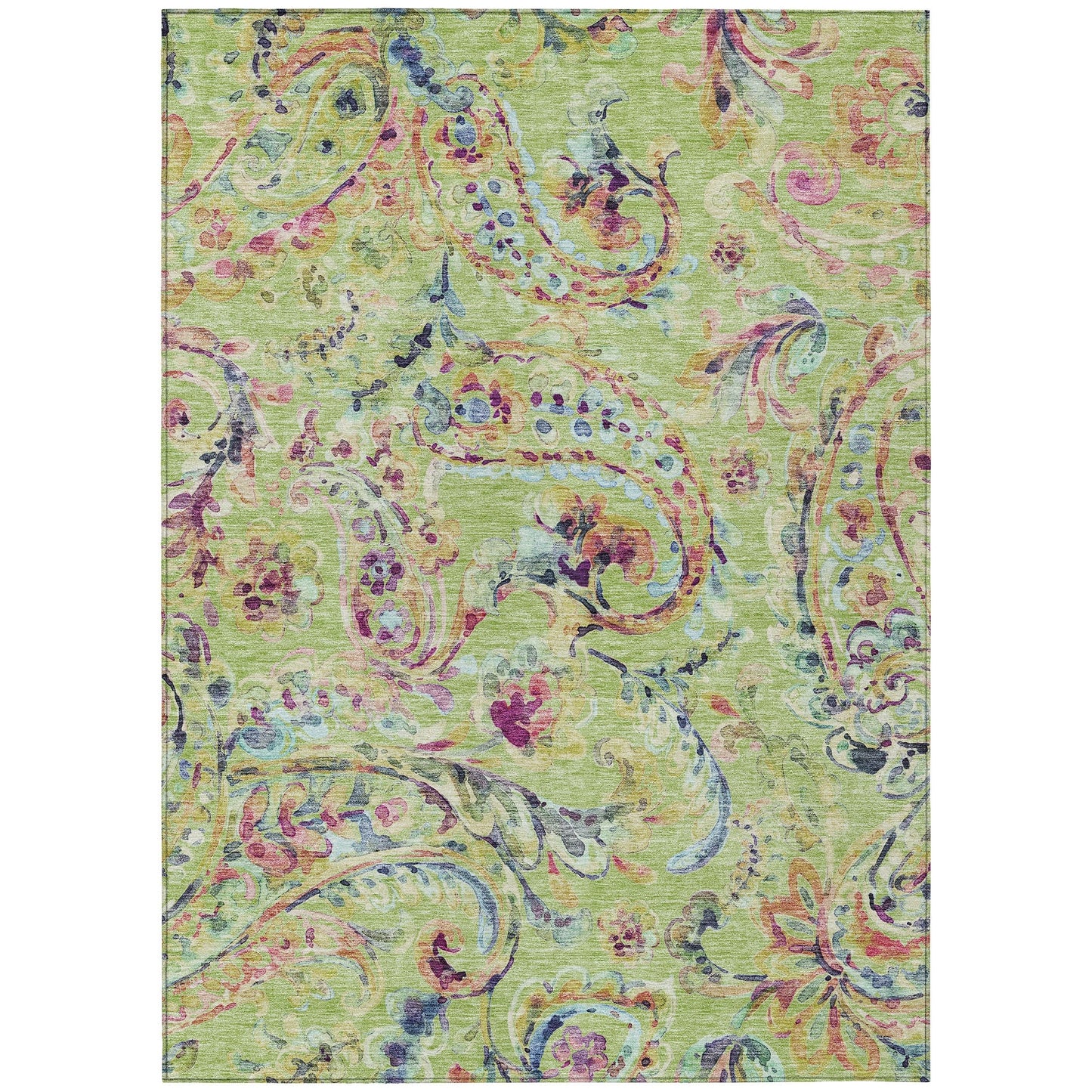 Tapis traditionnel Chantille lavable en machine pour intérieur/extérieur