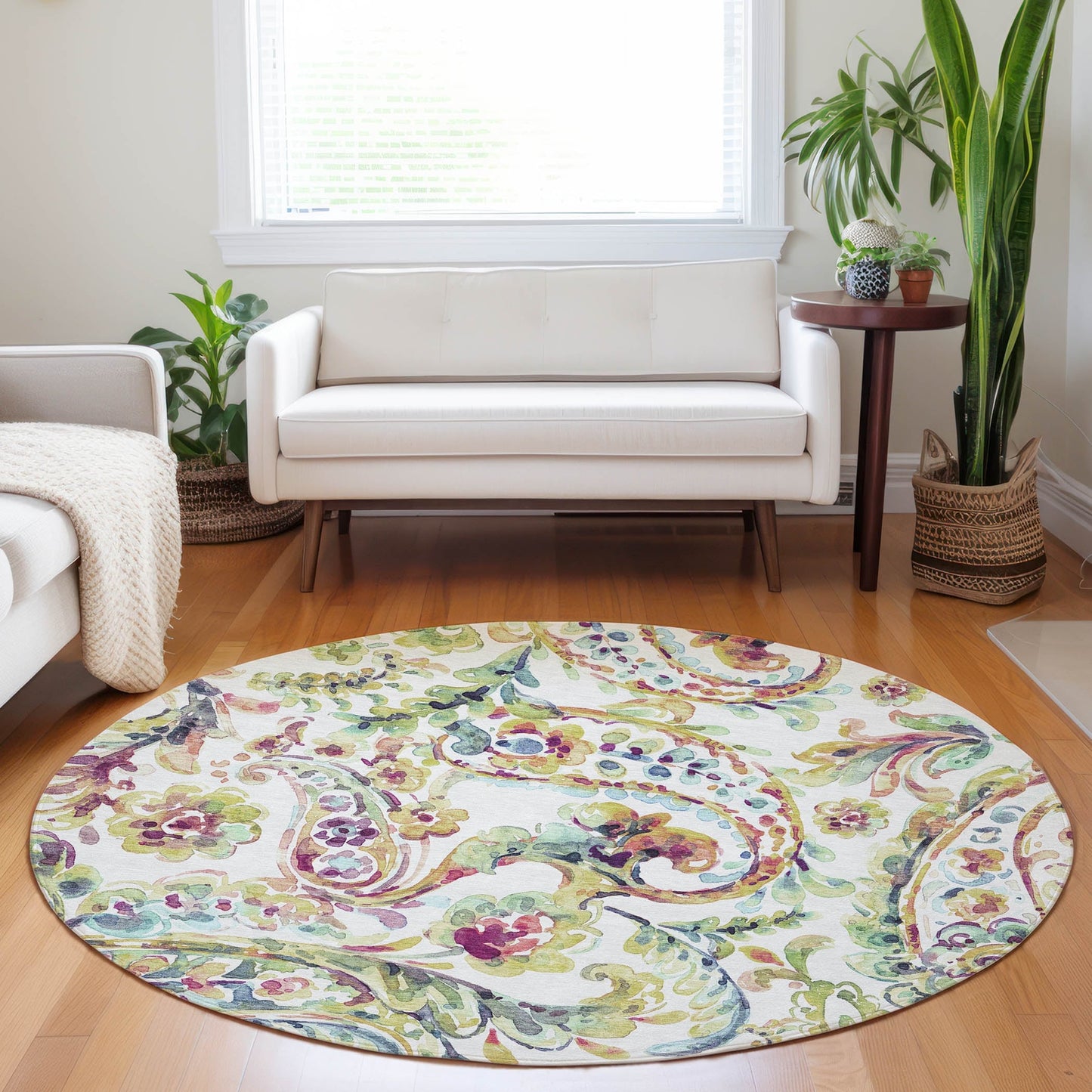 Tapis traditionnel Chantille lavable en machine pour intérieur/extérieur
