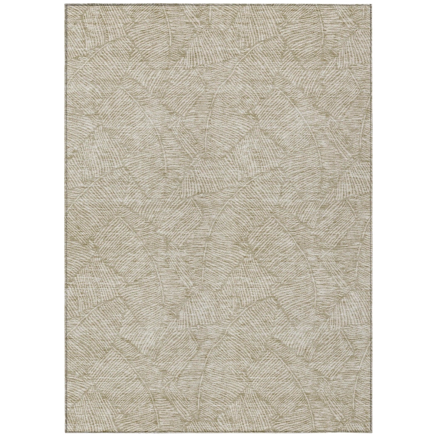 Tapis Chantille Tropical Palm lavable en machine pour intérieur/extérieur
