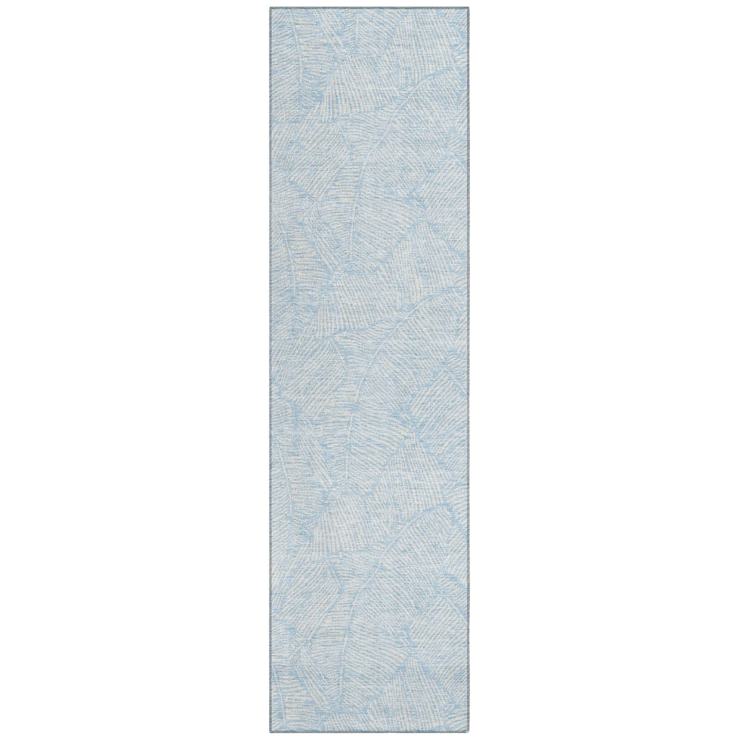 Tapis Chantille Tropical Palm lavable en machine pour intérieur/extérieur