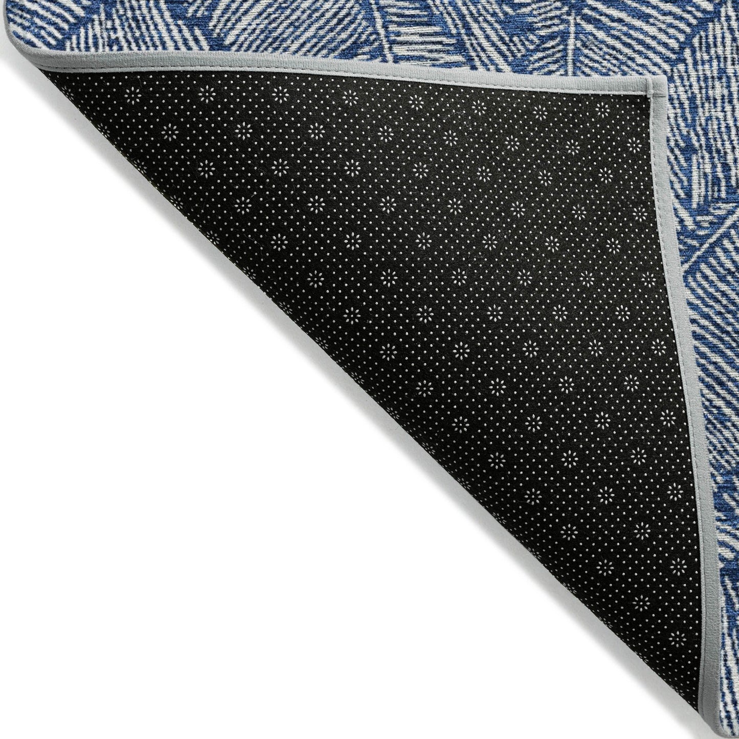 Tapis Chantille Tropical Palm lavable en machine pour intérieur/extérieur
