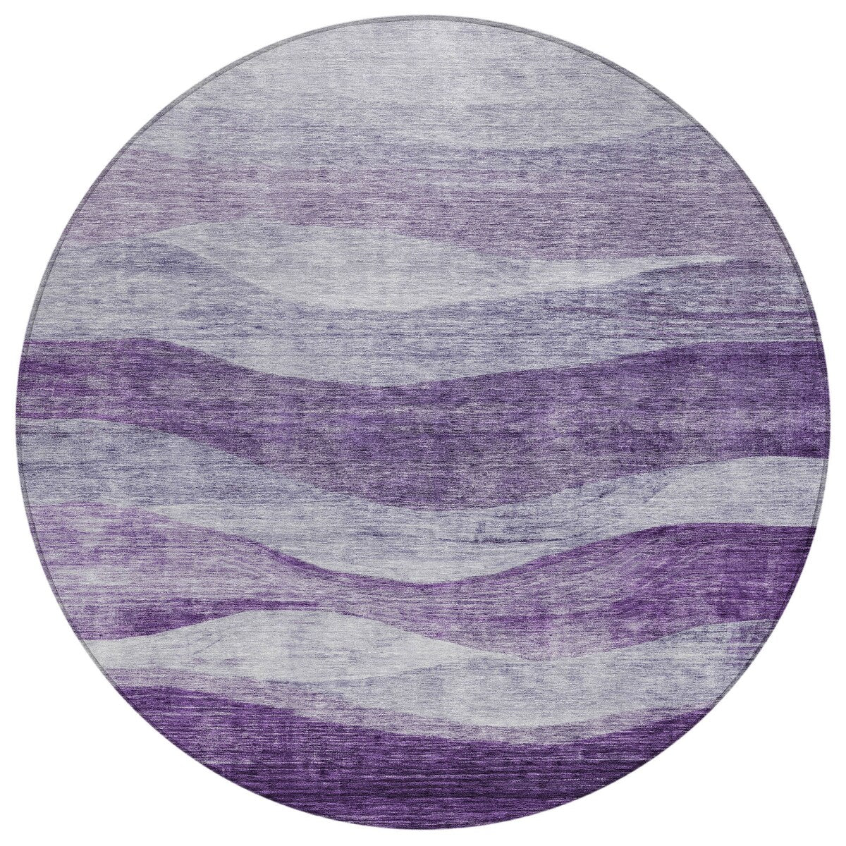 Tapis Chantille contemporain à vagues lavable en machine pour intérieur/extérieur
